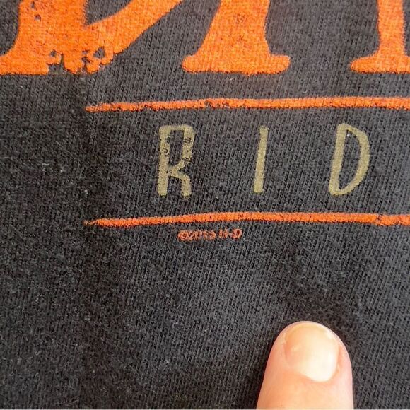 XL Harley Davidson Tee Shirt McGrath iowa city hawkeye - Picture 3 of 13